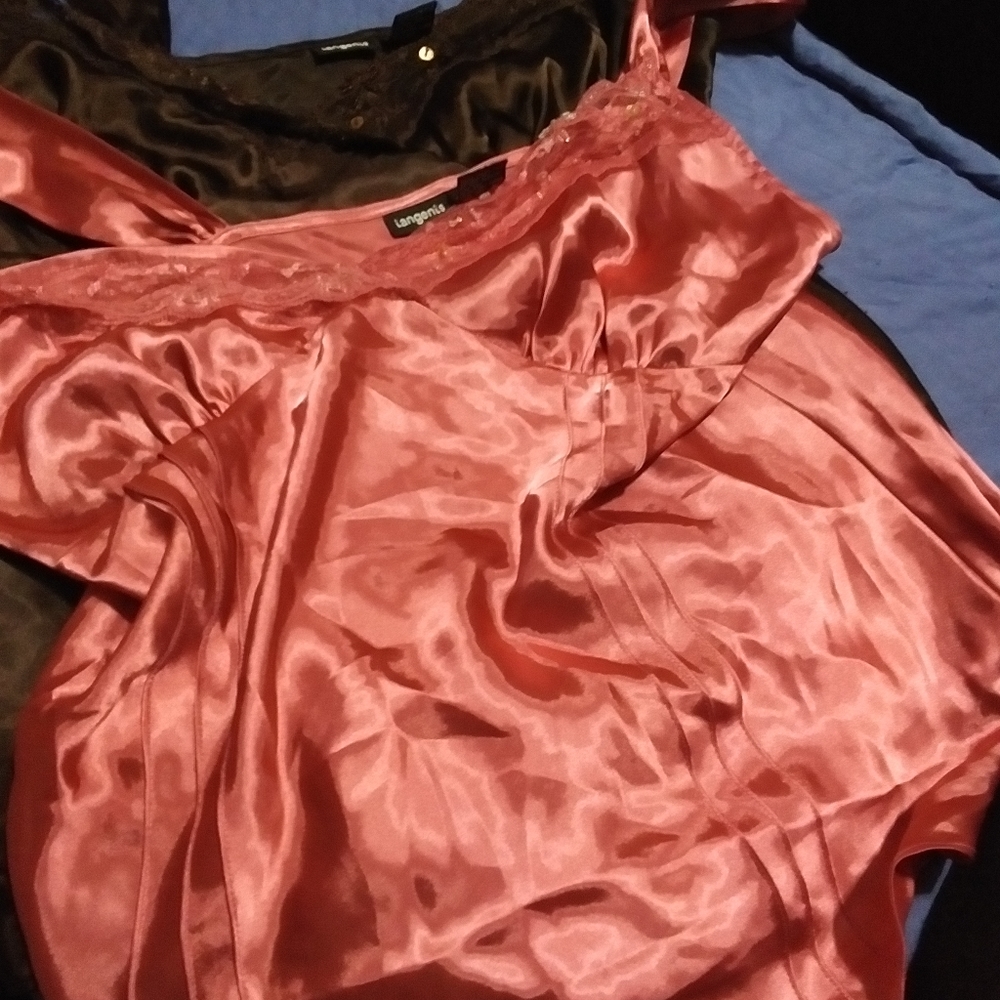 Tangents pajama top bundle women's size L